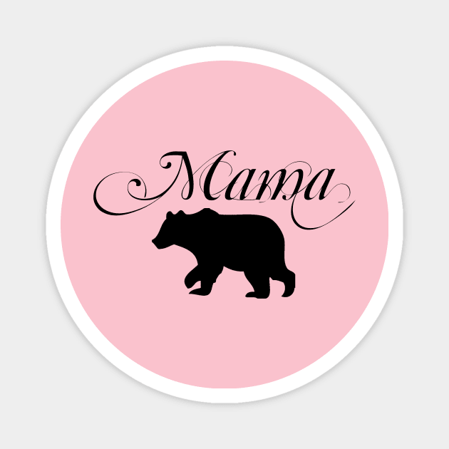 mama bear Magnet by KazSells